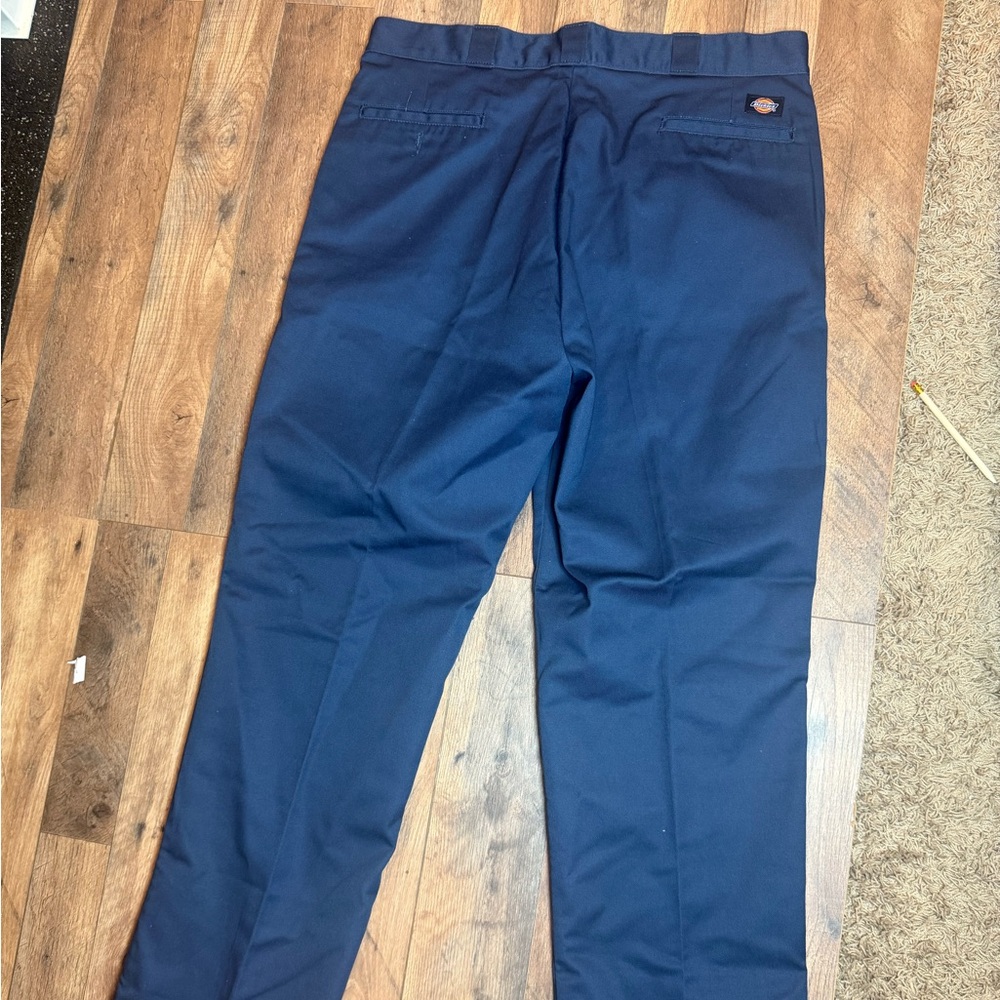 Dickies Men's Navy Blue Pants